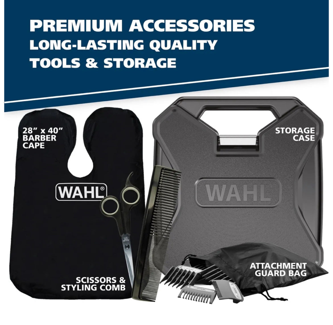 新品並行!WAHL Pro Elite・ウォール エリート・バリカンフルセット