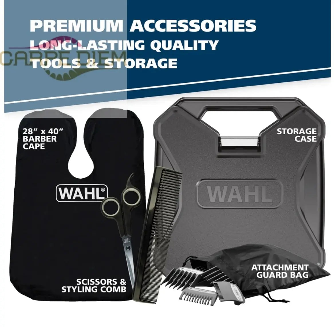 新品並行!WAHL Pro Elite・ウォール エリート・バリカンフルセット Carpediem TOKYO・カーペディエム