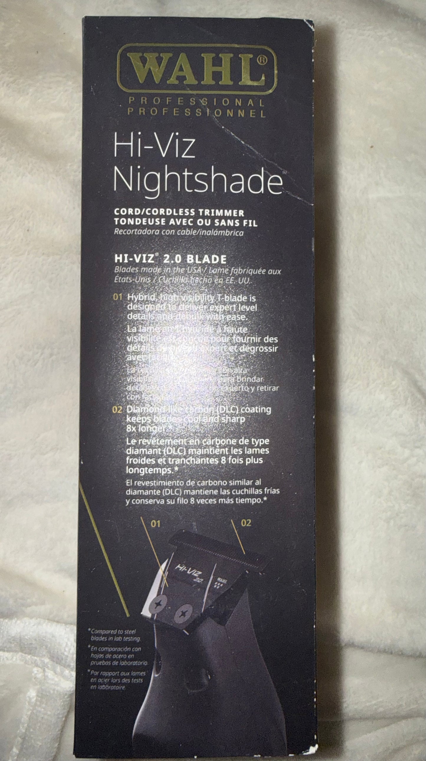 新品並行！日本未発売！WAHL Hi-Viz Nightshade・ウォール ハイビズ トリマー ナイトシェード