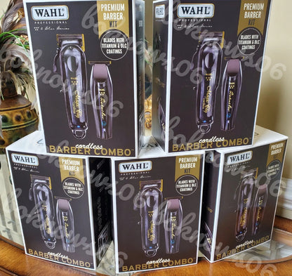 新品並行！Wahl Professional | 5-Star Series Cordless Barber Combo・ウォール バリカン トリマー 2台セット 日本未発売！