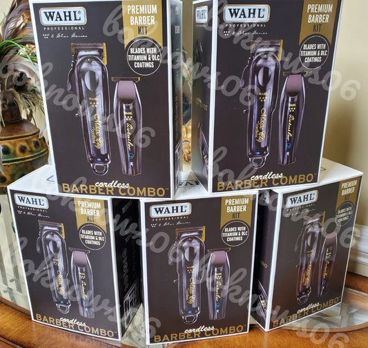 新品並行！Wahl Professional | 5-Star Series Cordless Barber Combo・ウォール バリカン トリマー 2台セット 日本未発売！