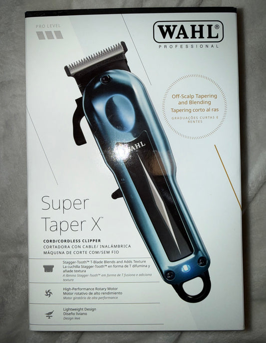 新品並行！WAHL Super Taper X・ウォール スーパーテーパーX コードレスクリッパー