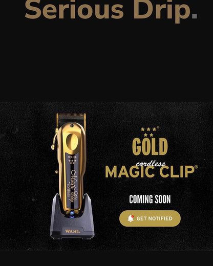 新品並行！WAHL Magicclip GOLD Limited・ウォール マジッククリップ 金 限定品