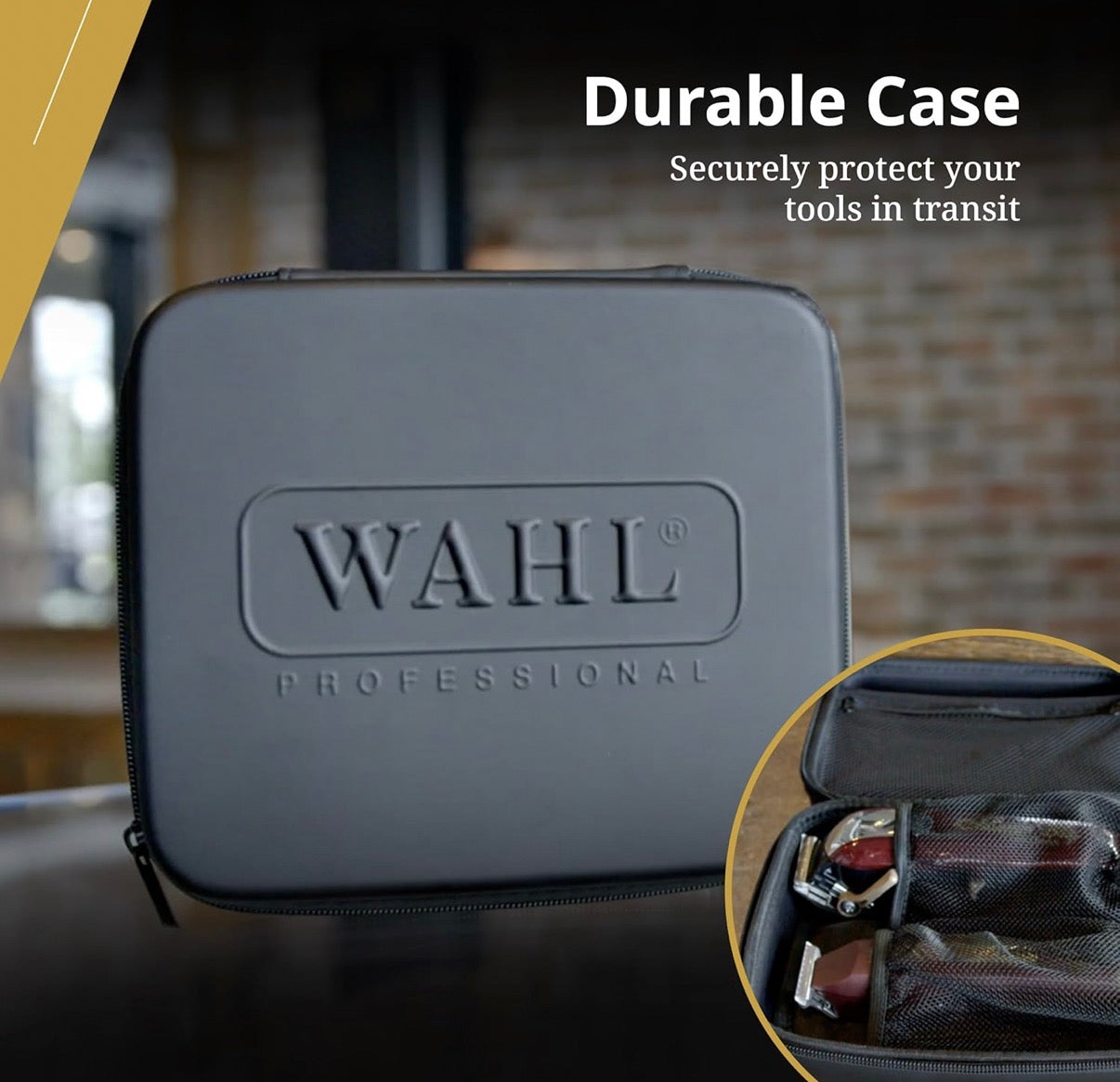 新品並行！Wahl Professional Travel Storage Case・ウォール クリッパーケース