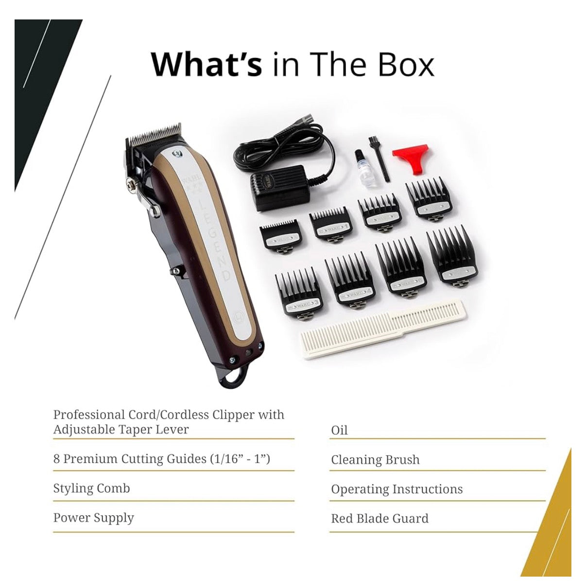 新品並行！WAHL Legend 5star・ウォール レジェンド - Carpediem TOKYO・カーペディエム